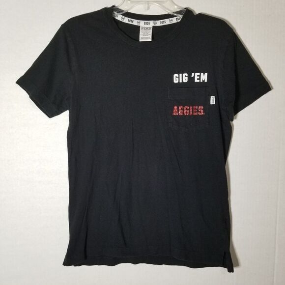 Victoria Secret's Pink Texas Aggies T-Shirt‎ - Picture 1 of 7